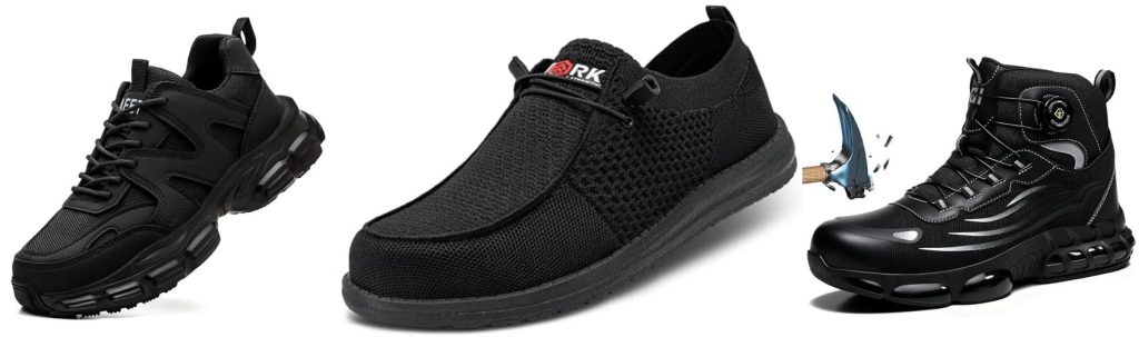 Steel Toe Shoes For Women combined image