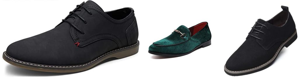 Suede Dress Shoes combined image