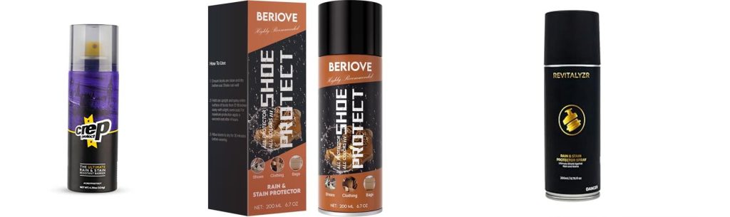 Suede Protector Spray For Shoes combined image