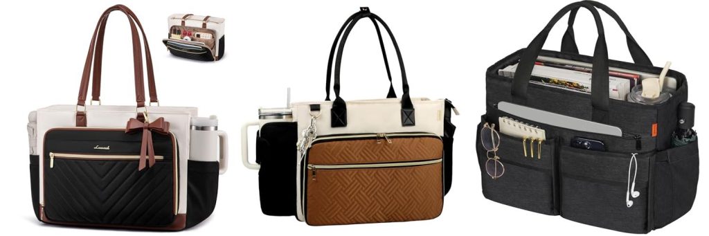 Teacher Tote Bag combined image