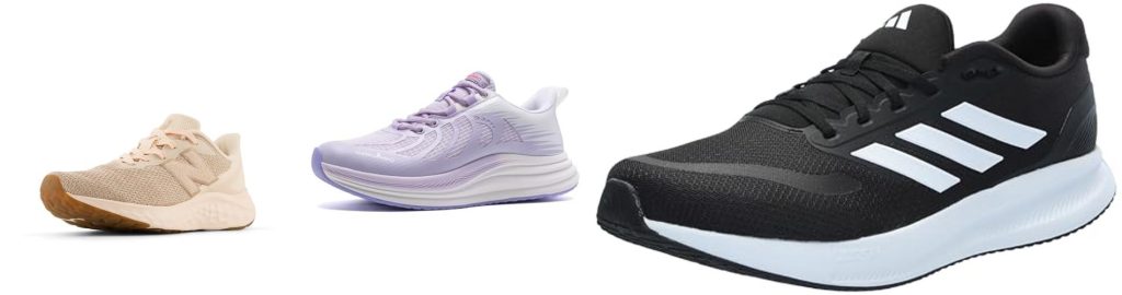 Tennis Shoes Flat Feet combined image