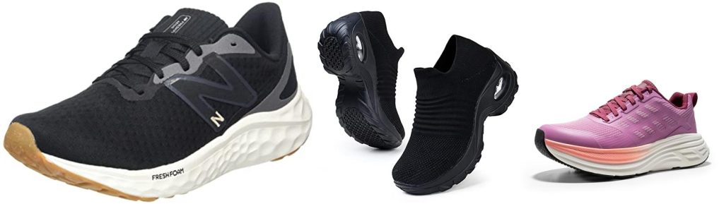 Tennis Shoes For Arch Support combined image
