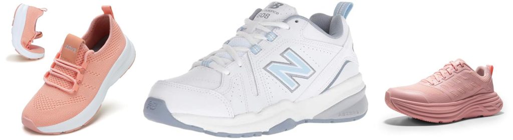 Tennis Shoes For Overweight Women combined image