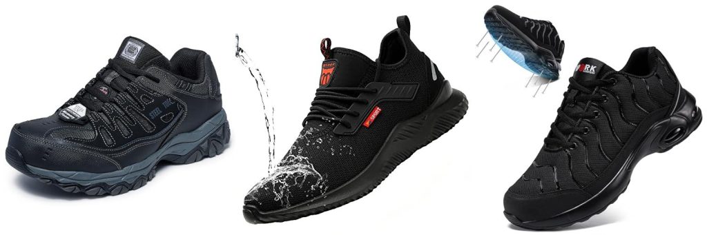Tennis Shoes For Warehouse Work combined image