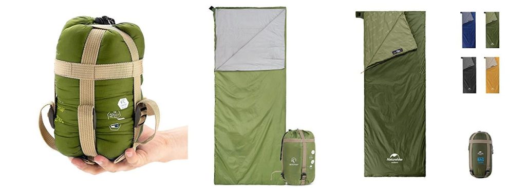 Ultralight Summer Sleeping Bag combined image