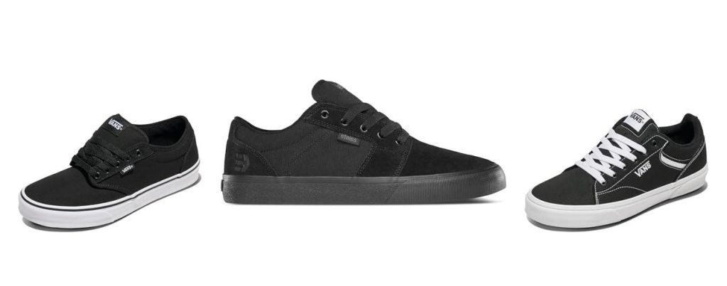 Vans Skateboarding Shoes combined image