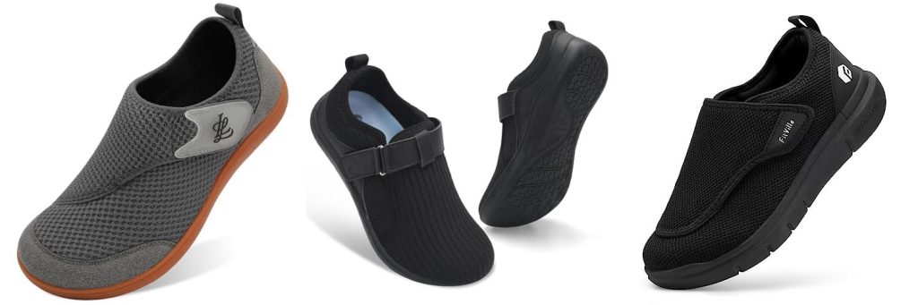 Walking Shoes For Diabetics combined image