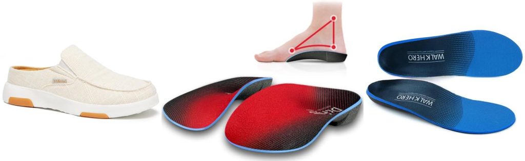 Walking Shoes For Flat Feet And Pronation combined image