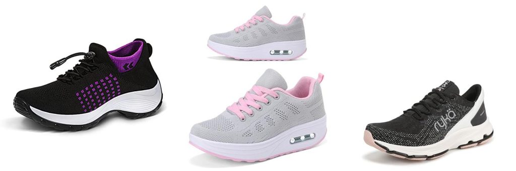 Walking Shoes For Sciatica combined image