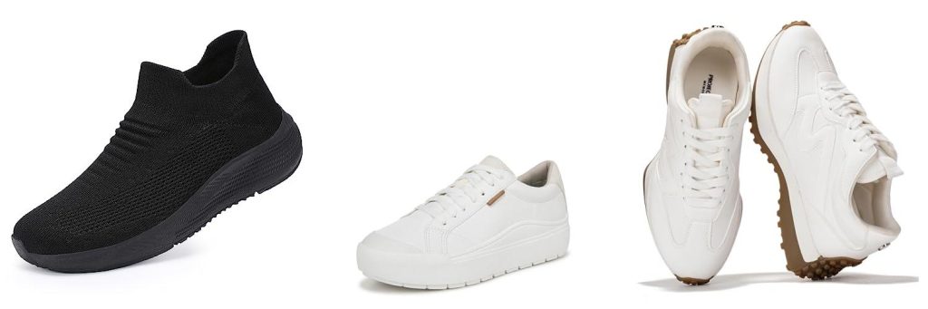 Walking Shoes For Traveling Women combined image