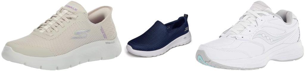 Walking Shoes Narrow Feet combined image