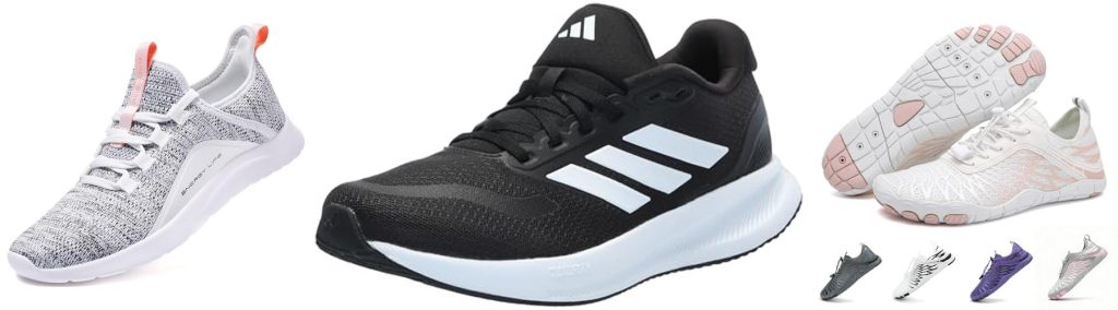Walking Shoes Treadmill combined image
