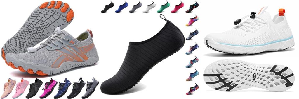 Water Shoes For Plantar Fasciitis combined image