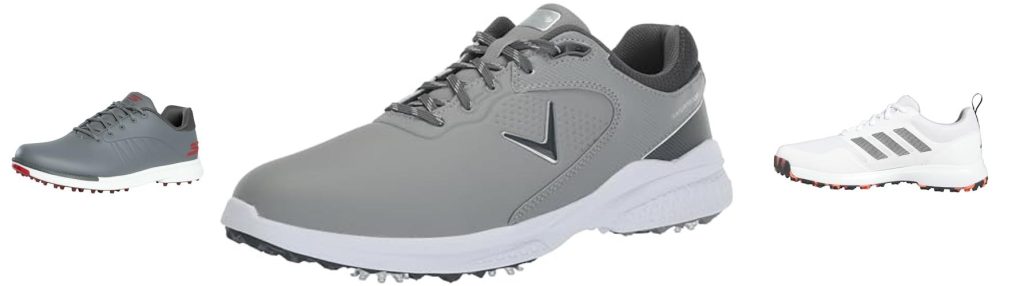 Waterproof Mens Golf Shoes combined image
