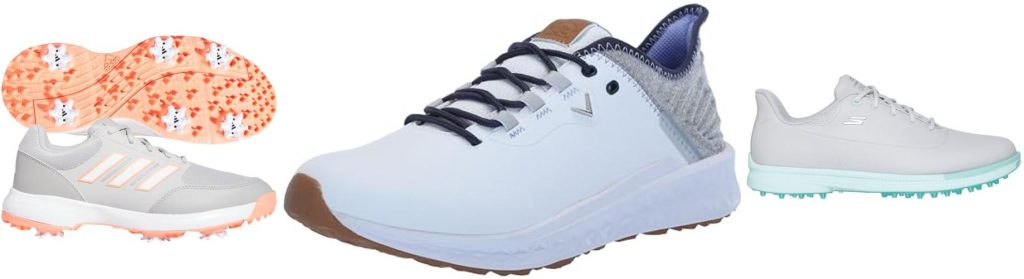 Waterproof WomenS Golf Shoes combined image