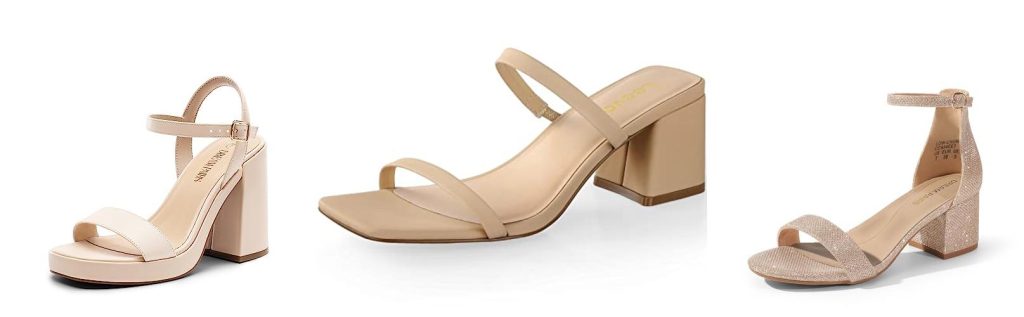 Wedding Guest Shoes combined image