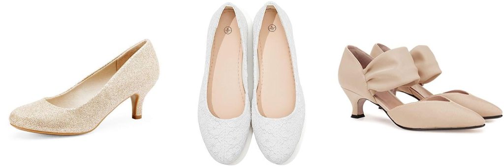 Wedding Shoes For Comfort combined image