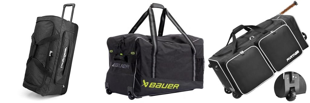 Wheeled Hockey Bag combined image