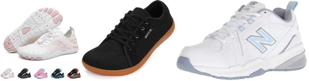 Wide Foot Shoes combined image