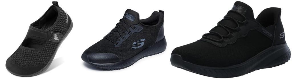 Wide Width Nursing Shoes combined image