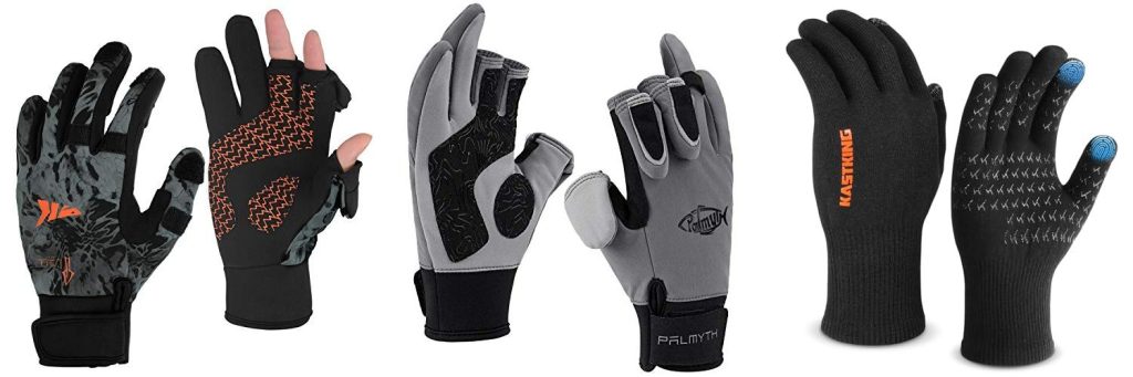 Winter Fishing Gloves combined image