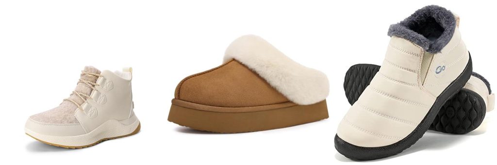 Winter Shoes For Pregnancy combined image