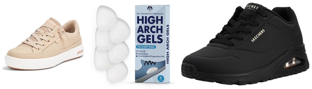 WomenS Shoes For High Arches combined image