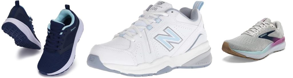 WomenS Tennis Shoes For Wide Feet combined image