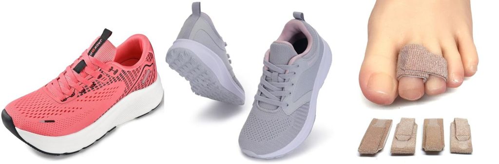 WomenS Walking Shoes For Hammer Toes combined image