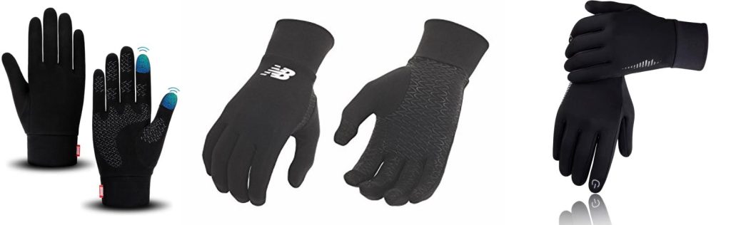 Womens Running Gloves combined image