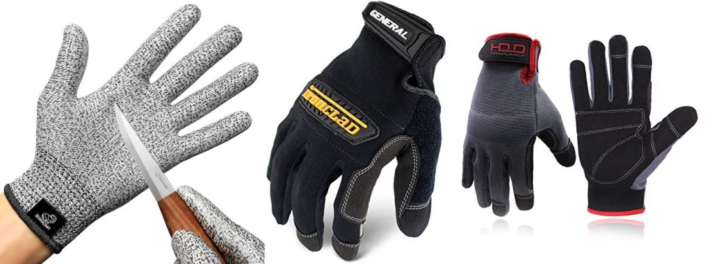 Woodworking Gloves combined image