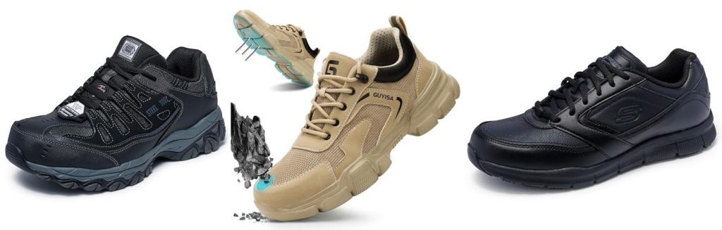 Work Shoes For Mechanics combined image