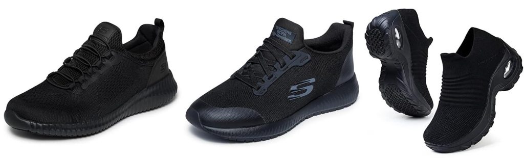 Work Shoes Standing combined image
