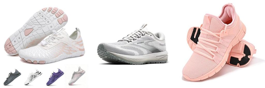 Workout Shoes For Flat Feet Womens combined image