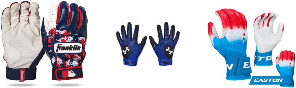 Youth Baseball Batting Gloves combined image