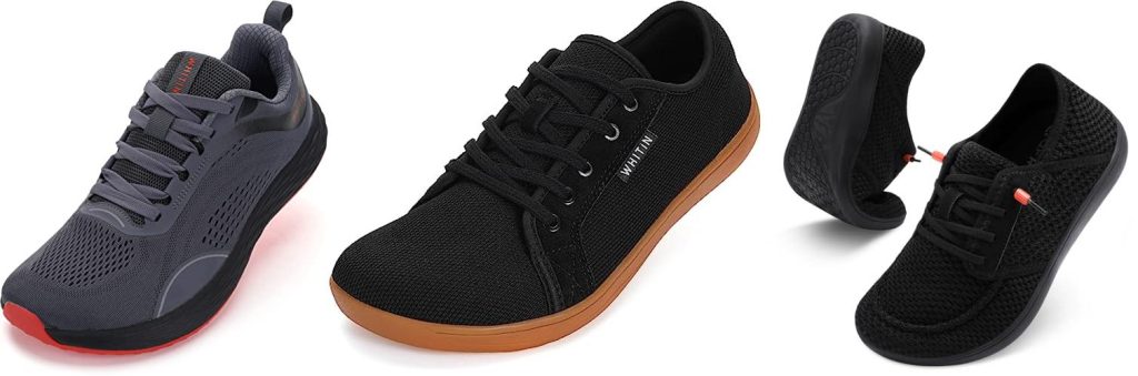 Zero Drop Shoes combined image