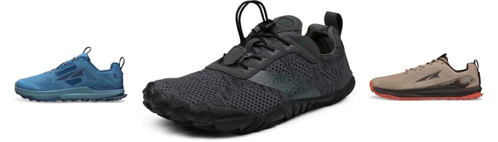 Zero Drop Trail Shoes combined image